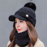 Korean Fashion Windproof Wool Outdoor Hat