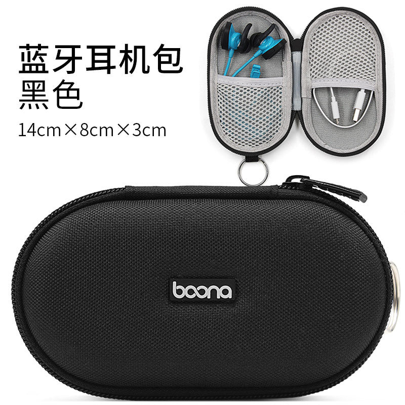 Bluetooth Earphone Storage Bag with Charger Organizer