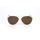 Polaroid Gold Metal Sunglasses