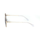 Polaroid Gold Stainless Steel Sunglasses