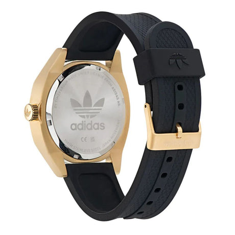 Adidas Black Synthetic Sport Watch