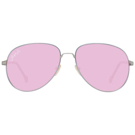 Hally&Son Gold Metal Sunglasses