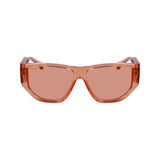 Ferragamo Orange Injected Sunglasses