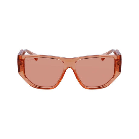 Ferragamo Orange Injected Sunglasses