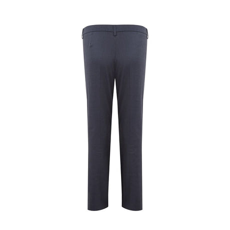 Lardini Blue Linen Casual Pants
