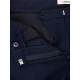Lardini Blue Wool Dress Pants