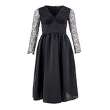 Lardini Black Polyester Cocktail Dress