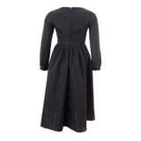 Lardini Black Polyester Cocktail Dress