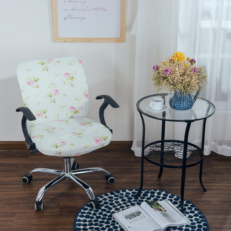 Simple Stretchable Office Chair Cover Set