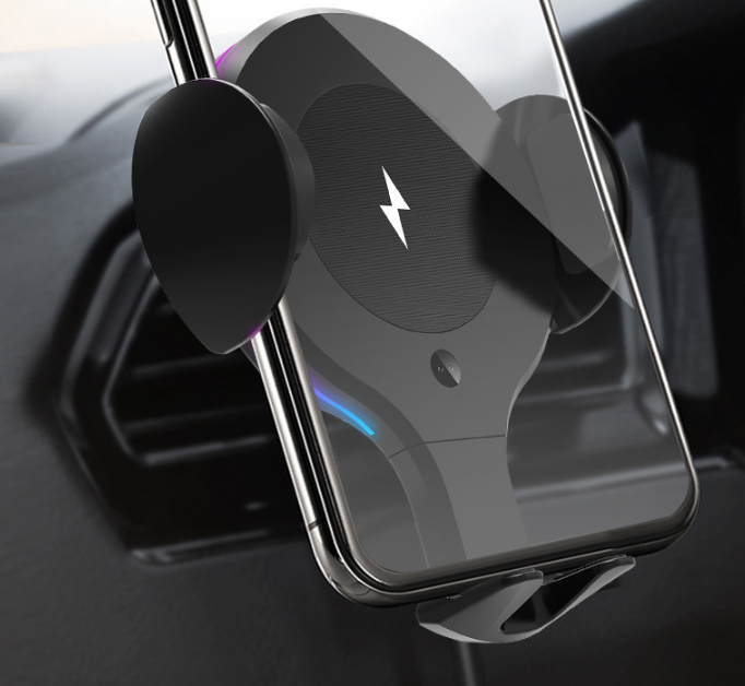 Car Wireless Charging Mount with Infrared Smart Sensor