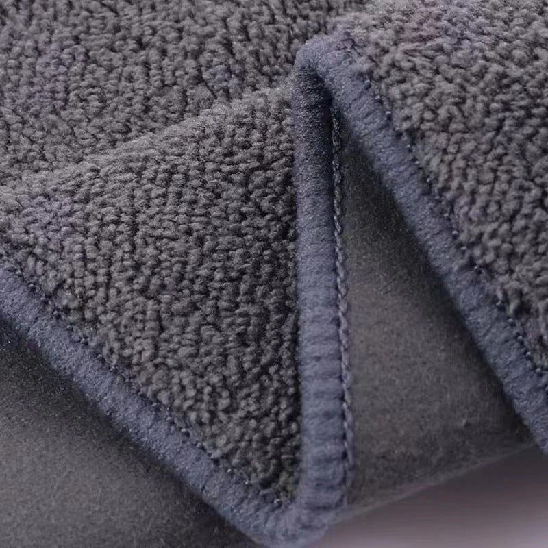 Double-Sided Coral Fleece Car Wash Towel for Cleaning