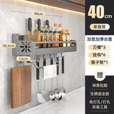 Wall-Mounted Multifunctional Kitchen Storage Rack