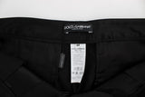 Dolce & Gabbana Elegant Black Torero Capri Pants