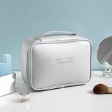 Waterproof PU Makeup Bag for Women - Toiletries Organizer