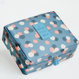 Portable Toiletry Organizer Cosmetic Bag for Ladies