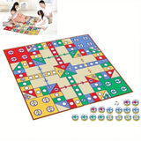 1 Piece Non-Slip Chess Play Mat for Home Decoration