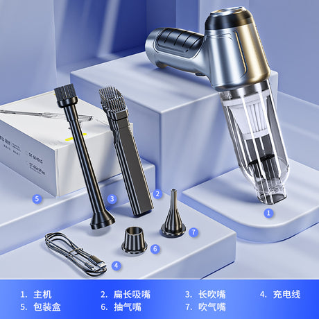 Portable Wireless Car Vacuum Cleaner and Blower