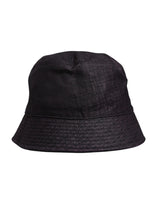 Dolce & Gabbana Black Wide Brim Nylon Bucket Hat