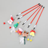 Pet Toy Christmas Series Cat Teaser Wand (Short)