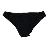 Dolce & Gabbana Black Nylon Stretch Mid Waist Panty Underwear