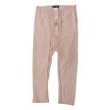 Dolce & Gabbana Beige Logo Lace Lingerie Cropped Tights Underwear