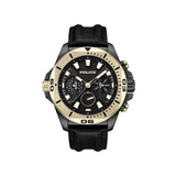 Police Black Artificial Leather Dress Watch