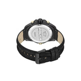 Police Black Artificial Leather Dress Watch