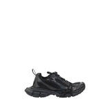 Balenciaga Black Rubber Athletic Sneakers