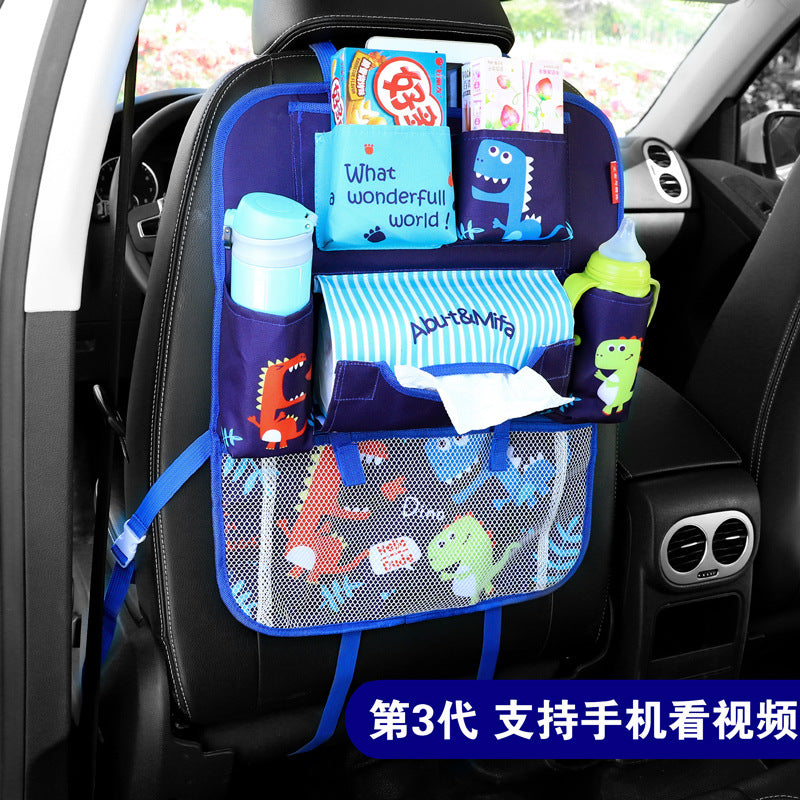 Creative Cartoon Car Seat Back Storage Organizer Bag