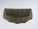 Sandalwood Hair Comb - Green Wooden Meridian Comb