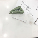 Triangular Geometric Hair Clip - Retro Ins Style