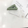 Triangular Geometric Hair Clip - Retro Ins Style
