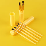 Pink Eye Makeup Brush Set of 5 - H1037_PU