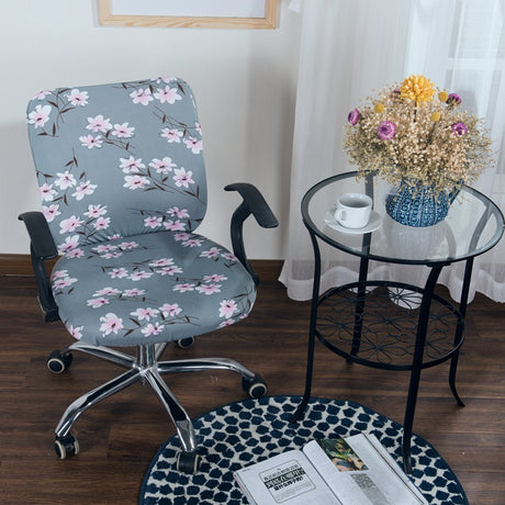 Simple Stretchable Office Chair Cover Set