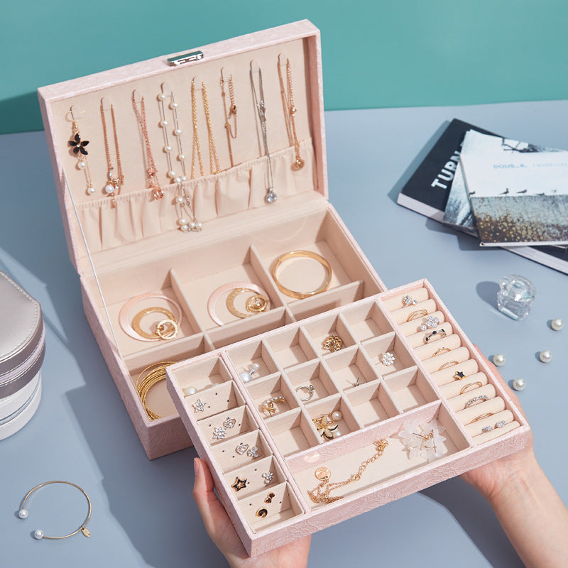 New Double-Layer Jewelry Organizer for Accessories