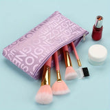 Cute Portable Letter Graphic Makeup Bag Organizer