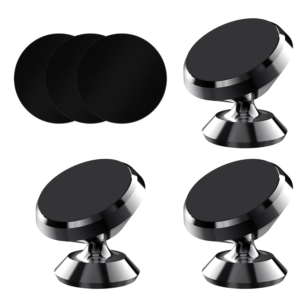 Magnetic Car Phone Mount – 3 Pack