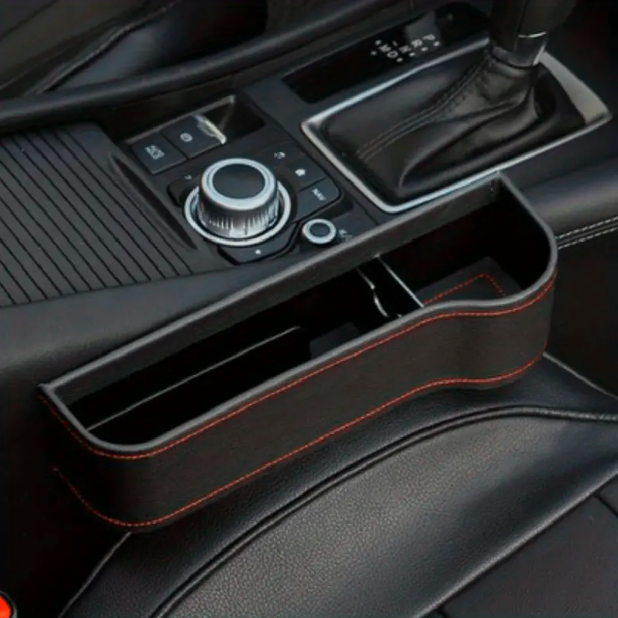 1pc Multifunctional Car Seat Gap Storage Box & Cup Holder