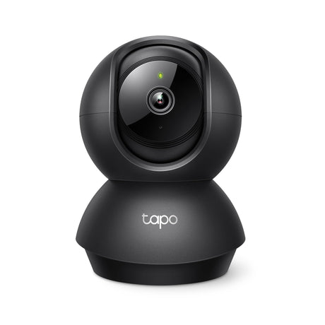 Tapo by TP-Link Pan/Tilt Security Camera for Baby Monitor Pet Camera w/Motion Detection 1080P 2-Way Audio Night Vision Cloud & SD Card Storage Works with Alexa & Google Home Black (Tapo C201)