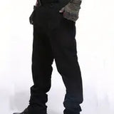 Men's Plus Size Waterproof Tactical Cargo Pants for Hiking