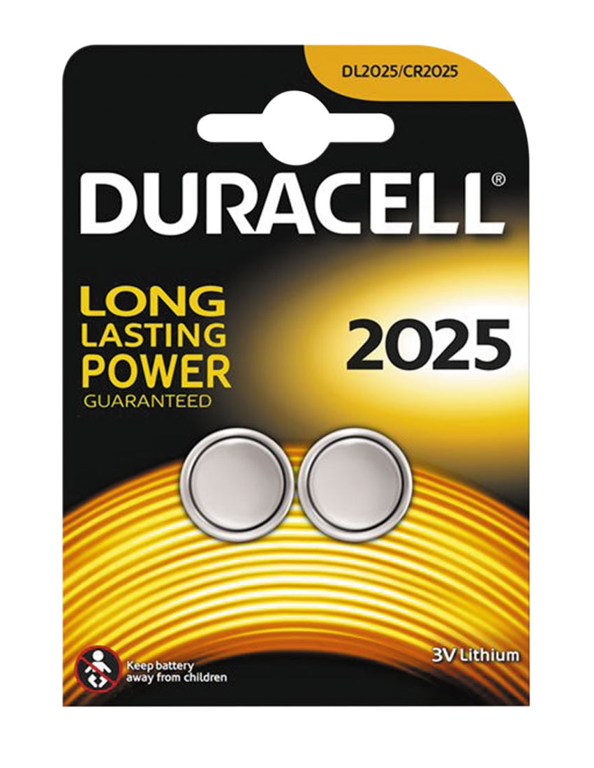 Duracell Lithium Battery CR2025 (2pcs)