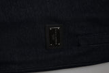 Dolce & Gabbana Dark Gray Jacquard Jogger Men Sweatpants Pants