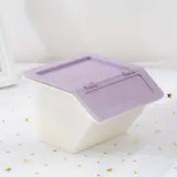 Two Tone Dustproof Cosmetic Storage Box for Makeup