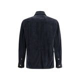 Brunello Cucinelli Suede leather shirt Jacket
