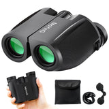 12X25 High Powered Binoculars for Adults Waterproof Compact Binoculars with Clear Low Light Vision Small Binoculars for Bird Watching Hunting Travel Hiking Concerts Fishing Outdoor Exploring