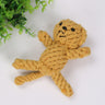 Pet Toy: Chew Rope Animal Shape for Dogs