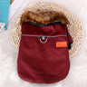 Reflective Warm Pet Fur Coat with Collar