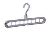 Multi-Functional Nine-Hole Clothes Hanger for Storage