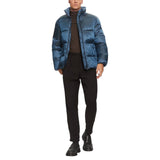 Calvin Klein Jeans Blue Recycled Polyamide Coat