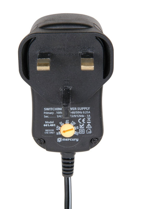 Mercury Switch-Mode Power Supply 1000mA 661.401UK
